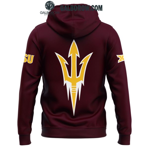 Arizona State Sun Devils 2024 Jesus Won We Have Faith Red Hoodie T-Shirt