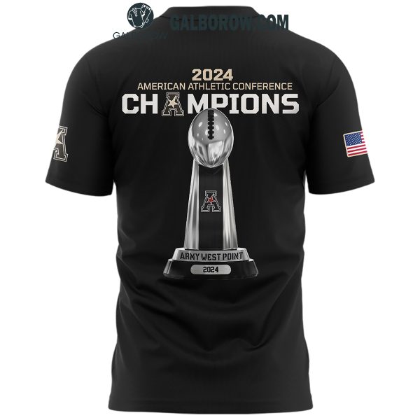 Army Black Knights 2024 American Athletic Conference Champions Hoodie T-Shirt