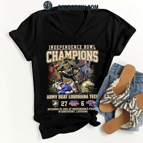 Army Black Knights Let’s Celebrate 2024 Independence Bowl Champions T-Shirt