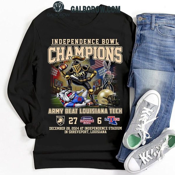 Army Black Knights Let’s Celebrate 2024 Independence Bowl Champions T-Shirt