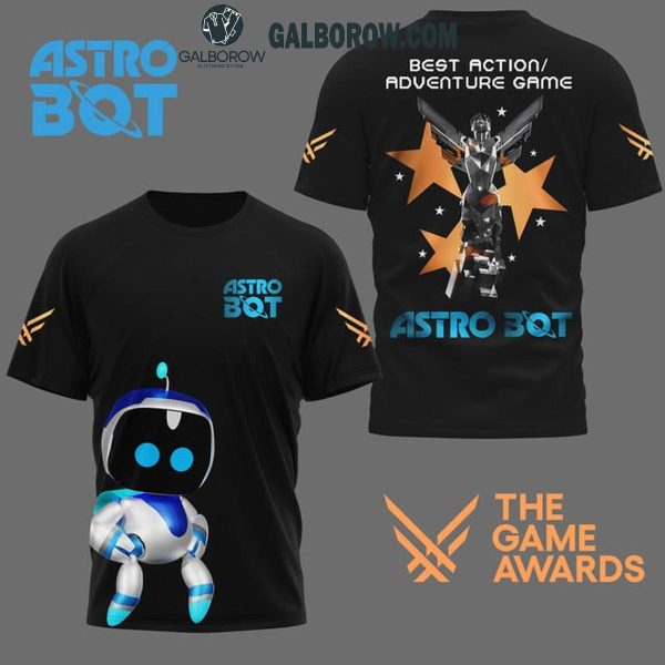 Astro Bot For Best Action Adventure Game The Game Award 2024 Hoodie T-Shirt Black