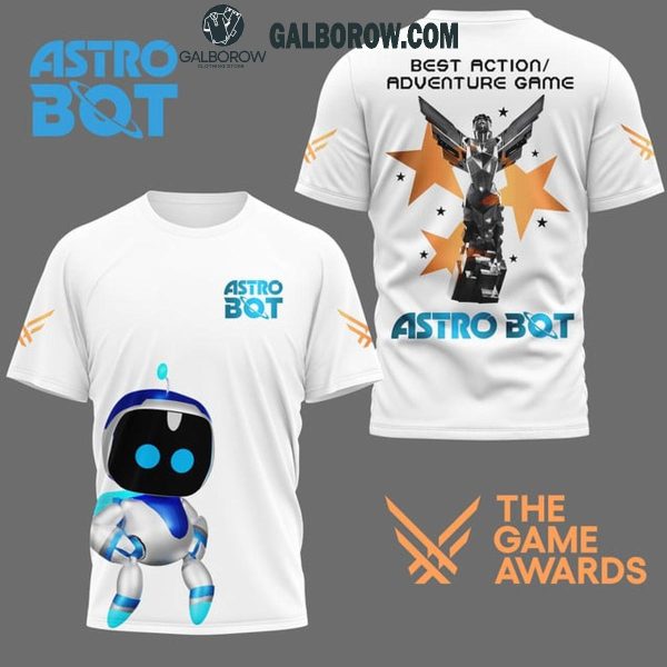 Astro Bot For Best Action Adventure Game The Game Award 2024 White Hoodie T-Shirt