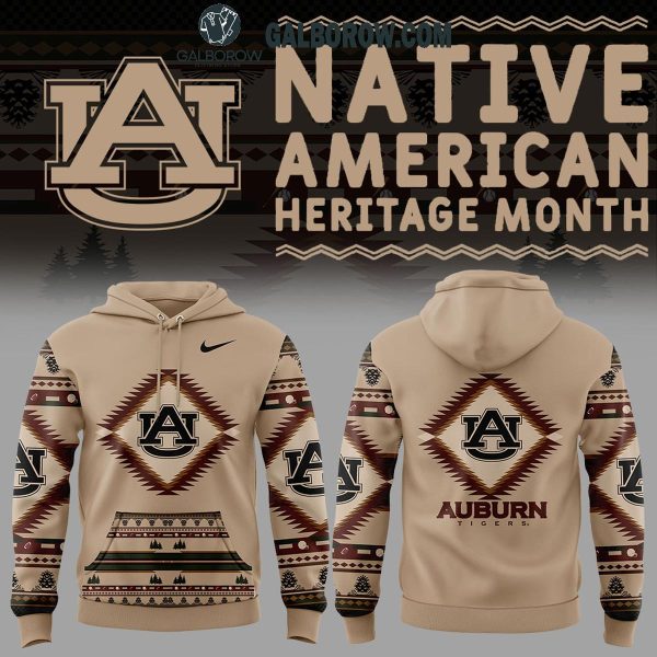 Auburn Football Native American Heritage Hoodie T Shirt