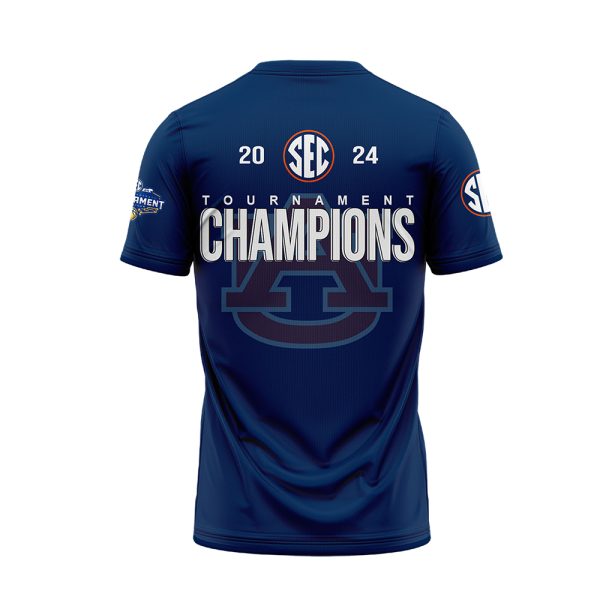 Auburn Tigers Men’s Basketball Champs SEC Tournament 2024 Hoodie T-Shirt