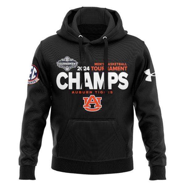 Auburn Tigers Proud To Be SEC Tournament 2024 Champions Hoodie T-Shirt