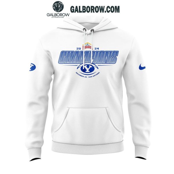 BYU Cougars Football Valero Alamo Bowl Champs 2024 Hoodie T-Shirt