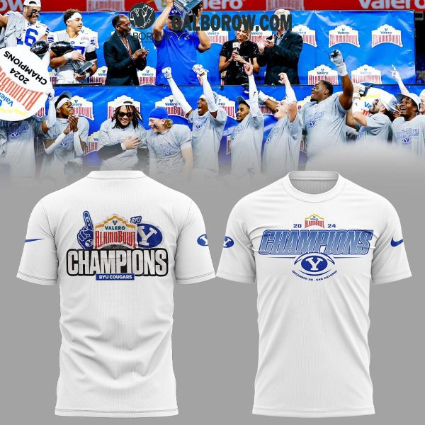 BYU Cougars Football Valero Alamo Bowl Champs 2024 Hoodie T-Shirt