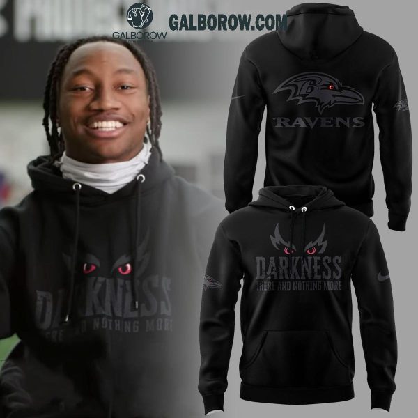 Baltimore Ravens Darkness Mode Hoodie T Shirt