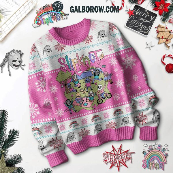 Blink-182 Pink Punk Pop Dream 2024 Christmas Ugly Sweater