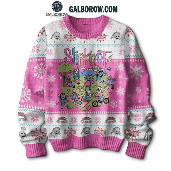 Blink-182 Pink Punk Pop Dream 2024 Christmas Ugly Sweater