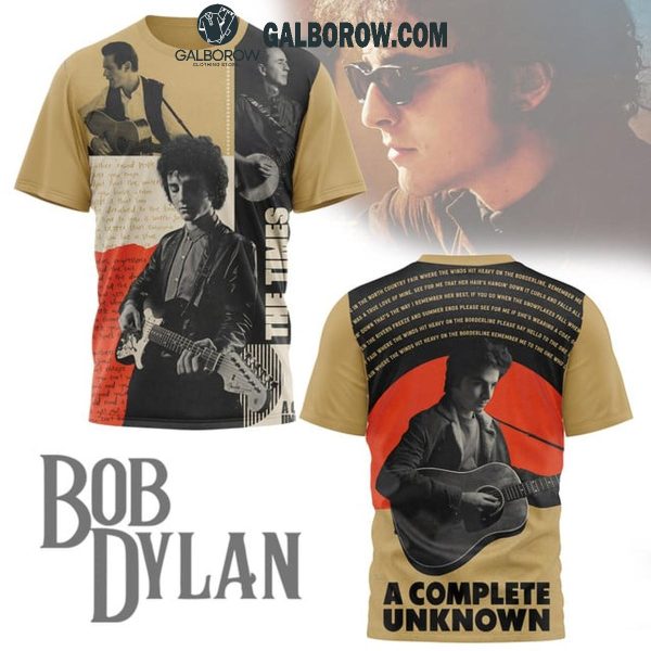 Bob Dylan A Complete Unknown 2025 The Celebrating Time Hoodie T-Shirt