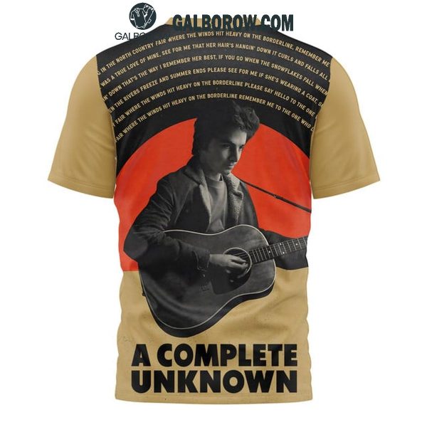 Bob Dylan A Complete Unknown 2025 The Celebrating Time Hoodie T-Shirt