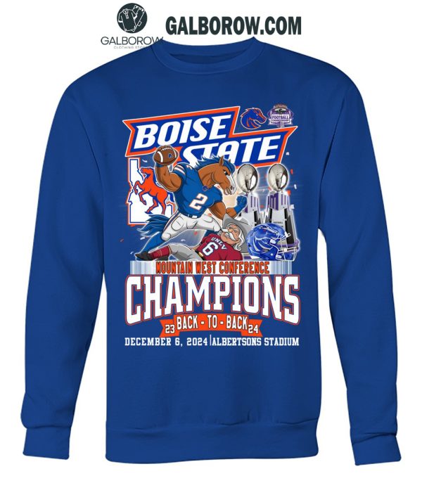 Boise State Broncos Mountain West Conference 2024 The Champions T-Shirt