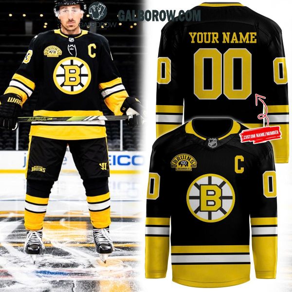 Boston Bruins Centennial Game 2024 Personalized Hockey Jersey