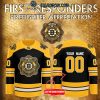 Vegas Golden Knights Firefighter Honor 2024 Personalized Hockey Jersey