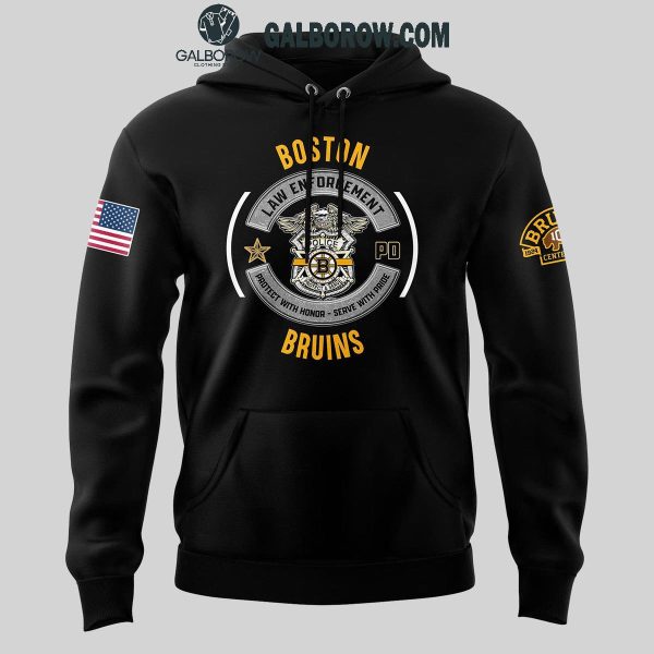 Boston Bruins National Law Enforcement Appreciation Day Hoodie T-Shirt