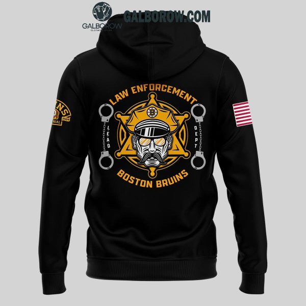 Boston Bruins National Law Enforcement Appreciation Day Hoodie T-Shirt