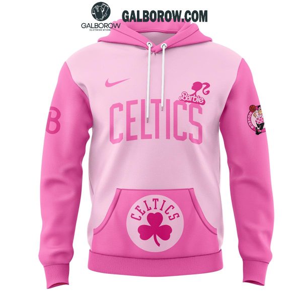 Boston Celtics Barbie In The Barbie World 2024 Personalized Hoodie T-Shirt