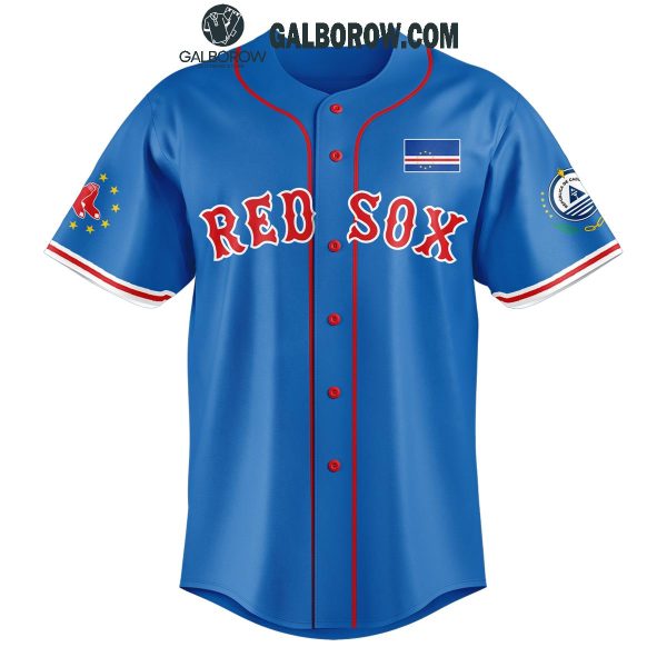 Boston Red Sox 2025 Honoring Cabo Verdean Personalized Baseball Jersey