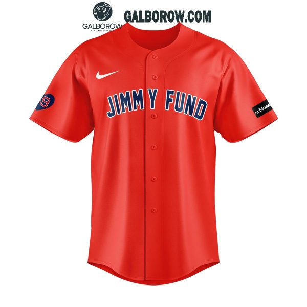 Boston Red Sox 2025 Jimmy Fund Personalized Baseball Jersey