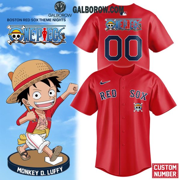 Boston Red Sox 2025 One Piece Night Personalized Baseball Jersey