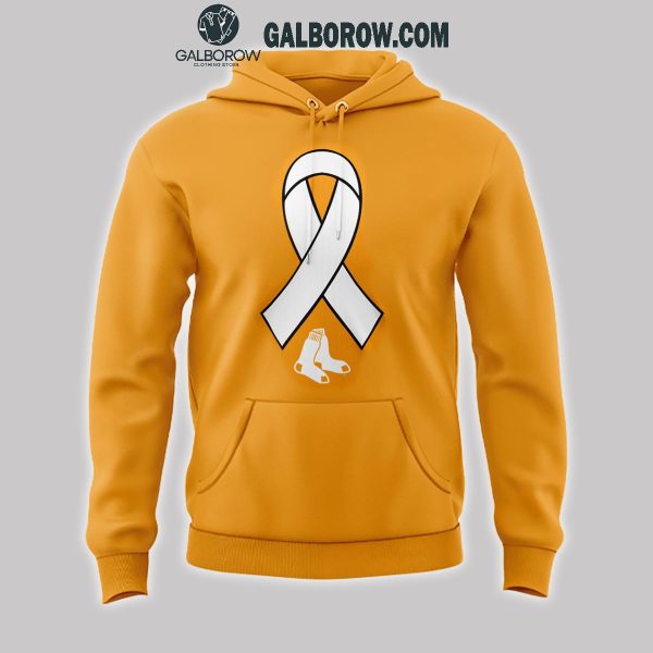 Boston Red Sox Honoring Childhood Cancer Awareness Month Personalized Hoodie T-Shirt