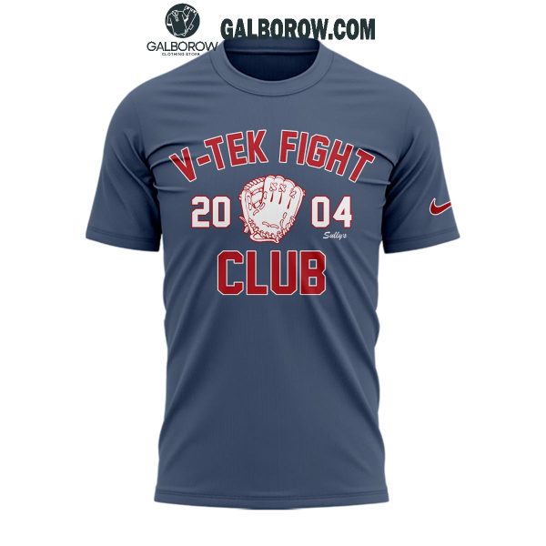 Boston Red Sox V-Teck Fight Club 2025 Personalized Hoodie T-Shirt