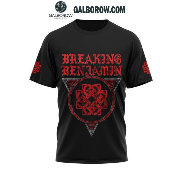 Breaking Benjamin Awaken The Fallen Tour 2025 The Celebrating Time Hoodie T-Shirt