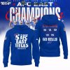 Buffalo Bills 2024 AFC East Division Champions Locker Room Hoodie T-Shirt