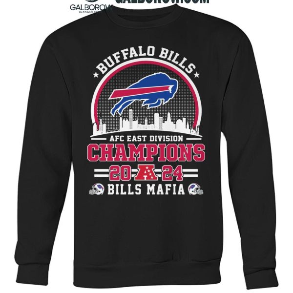 Buffalo Bills AFC East Division 2024 Champions Bill Mafia T Shirt