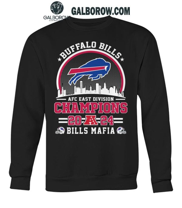 Buffalo Bills AFC East Division 2024 Champions Bill Mafia T-Shirt