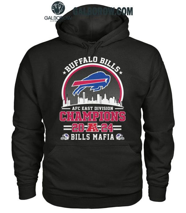 Buffalo Bills AFC East Division 2024 Champions Bill Mafia T-Shirt