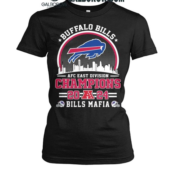 Buffalo Bills AFC East Division 2024 Champions Bill Mafia T Shirt