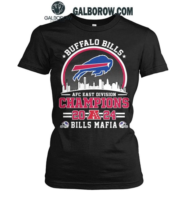 Buffalo Bills AFC East Division 2024 Champions Bill Mafia T-Shirt