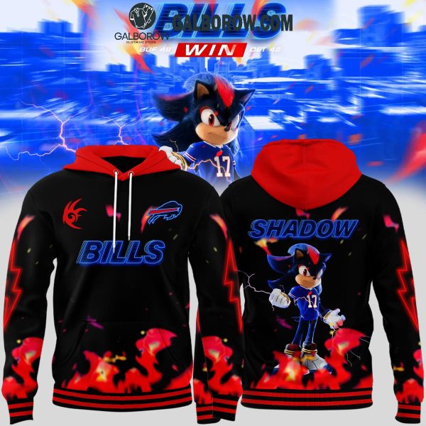 Buffalo Bills Sonic 3 Shadow the Hedgehog 2024 Hoodie T-Shirt