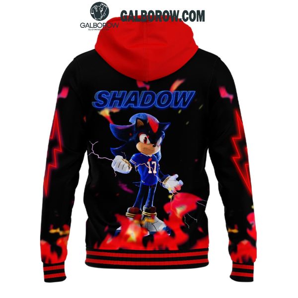 Buffalo Bills Sonic 3 Shadow the Hedgehog 2024 Hoodie T-Shirt