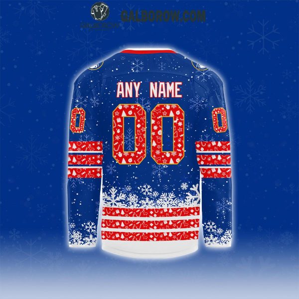 Buffalo Sabres 2024 Merry Christmas Holidays Spirit Personalized Hockey Jersey