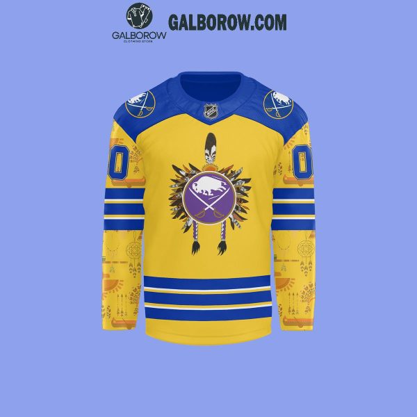 Buffalo Sabres 2024 Native American Heritage Spirit Personalized Hockey Jersey