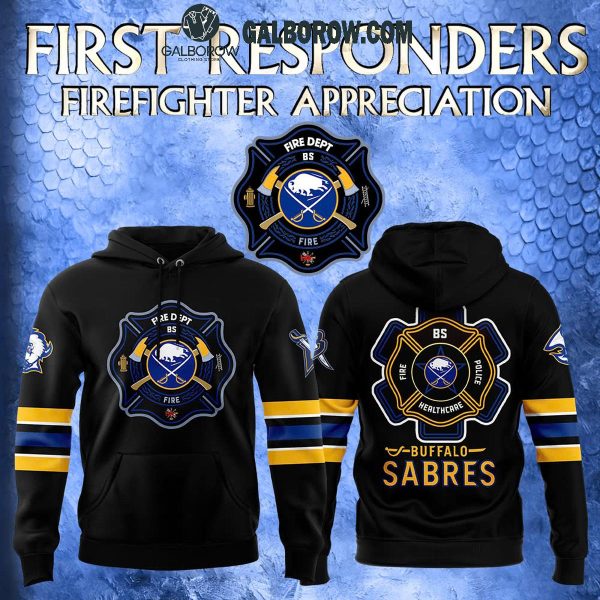 Buffalo Sabres Honoring 2024 Firefighter Appreciation Night Hoodie T-Shirt