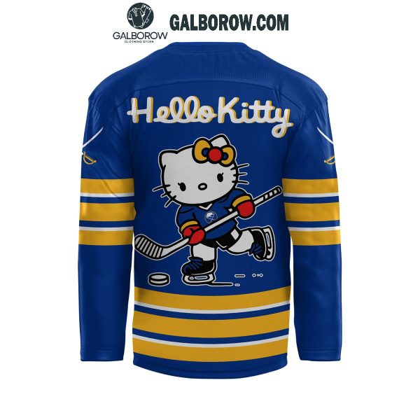 Buffalo Sabres With 50 Years Of Hello Kitty Celebration 2024 Hockey Jersey