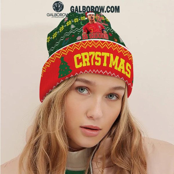 CR7 Cristiano Ronaldo Christmas 2024 Beanie Hat