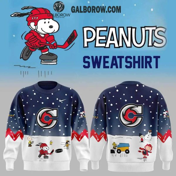 Cincinnati Cyclones Christmas Winter Hockey Peanuts Snoopy 2024 Hoodie T-Shirt