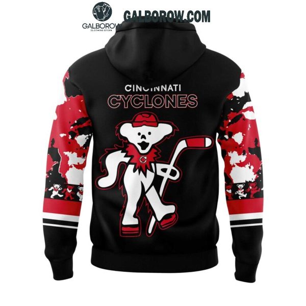 Cincinnati Cyclones Grateful Dead Night Of Celebrating 2024 Hoodie T-Shirt