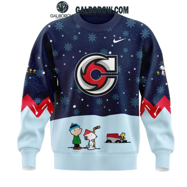 Cincinnati Cyclones Night Of Christmas With Peanuts Snoopy 2024 Hoodie T-Shirt