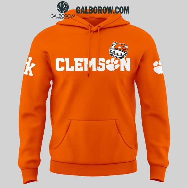 Clemson Tigers Hello Kitty Celebration 50 Years Football Hoodie T-Shirt