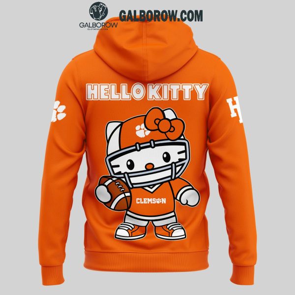 Clemson Tigers Hello Kitty Celebration 50 Years Football Hoodie T-Shirt