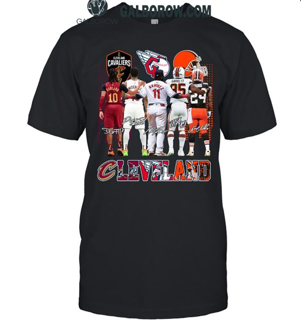 Cleveland Browns Cleveland Guardians Cavaliers The Legends 2024 T-Shirt