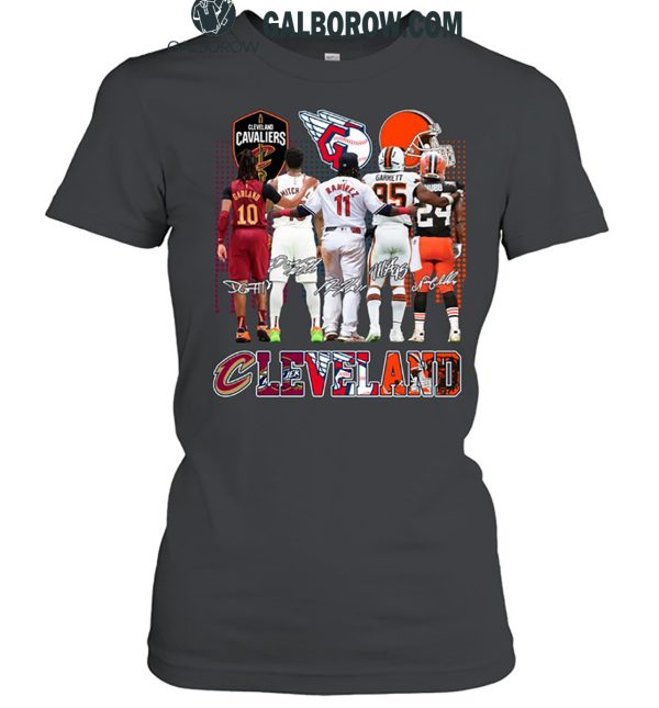 Cleveland Browns Cleveland Guardians Cavaliers The Legends 2024 T-Shirt