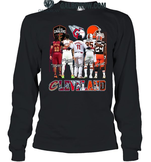 Cleveland Browns Cleveland Guardians Cavaliers The Legends 2024 T-Shirt