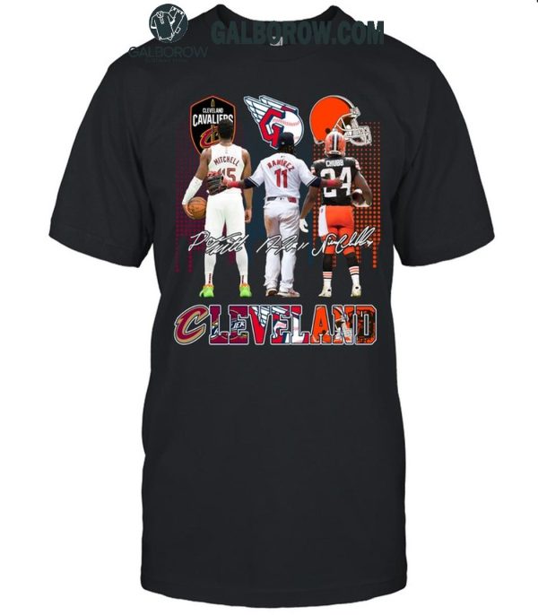 Cleveland Guardians Ramirez Cleveland Browns Chubb Cavaliers Mitchell T-Shirt